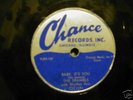 78RPM-THE SPANIELS-CHANCE-BABY IT'S YOU-1953-VOCAL GRP