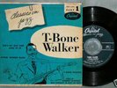 T-BONE WALKER 1953 4 TRACK BLUES GUITAR EP WITH COVER N