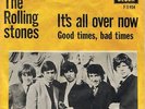 ROLLING STONES - Good times bad times - Denmark PS 1964