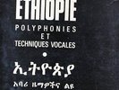 FRENCH OCORA ETHIOPIE POLYPHONIES ETHNIC NM LP