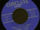 Rare Northern Soul 45 - GEORGE E. SMITH (Conclave)