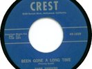 HANK SANDERS - CREST 45 #1039 -ROCKABILLY NM  HEAR IT