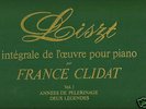 VEGA FRANCE CLIDAT COMPL. LISZT PIANO WORKS 24LP (6VOL)