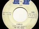 45 rpm NORTHERN SOUL THE DEL-RAYS R AND H 1005