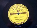 Johnny Cash Sun Record Company I Walk The Line 78 rpm