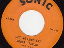 CROSSOVER SOUL 45 RPM - ROBERT TAYLOR  on SONIC