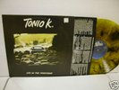 TONIO K nr mint MARBLE color vinyl lp LIFE IN FOODCHAIN