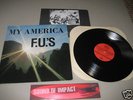 F.U.'s my america LP original xclaim x-5 1983 punk
