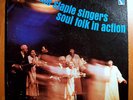 STAPLE SINGERS SOUL FOLK ACTION ORIG'68 STAX PROMO LP=