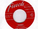 Albert Washington Ramble on Finch R&B 45 Hear