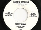 PSYCH. GARAGE TOMMY BURKE ON LAUREN RECORDS # 2513