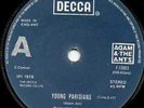 ADAM & THE ANTS SINGLE YOUNG PARISIANS IRISH PRESS PUNK