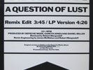 DEPECHE MODE: A QUESTION OF LUST (ADVANCE PROMO)