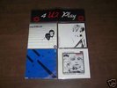 U2- 4 U2 Play (Rare, Yellow Colored Set of 45's)