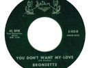 BRONSETTES-SATAN 45 #102 NOR SOUL GIRL GRP- NM  HEAR IT