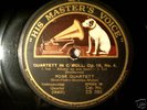 78rpm ROSÉ-QUARTET pl. Beethoven 3x12