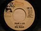 RARE funk soul 45 BILLY NICHOLS Shake A Leg SUE-HEAR