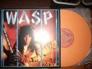 WASP W.A.S.P. inside the electric circus orange vynl lP