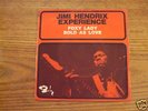 RARE FRENCH SP PROMO JIMI HENDRIX FOXY LADY BARCLAY
