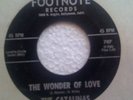 THE CATALINAS wonder of love 45 R&B NORTHERN SOUL FUNK