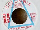 Northern Soul 45-Donald Wilson-Get Myself Together-NICE