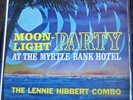 Lennie Hibbert MOON-LIGHT PARTY studio 1 one LP jazz