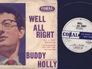 BUDDY HOLLY Well...All Right ORIGINAL Australian EP