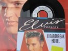ELVIS PRESLEY 45 HEARTBREAK HOTEL GERMANY  WITH POSTER