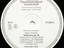 ANDERS & Raucheisen DGG Testpressung 2LP Winterreise