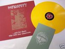 Integrity for those who still fear tomorrow Yellow LP