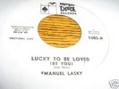 Emanuel Lasky NORTHERN SOUL 45 Lucky To Be Loved dj