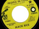 MACK RICE soul funk 45 CAPITOL “Three People” demo HEAR