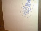 rare THE WHO live at leeds GERMAN VINYL LP mint inserts