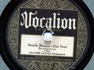 Vocalion 1465 ALEX HILL ORCH South Bound CHICAGO 1930