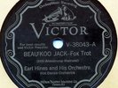 Victor 38043 EARL HINES OR Beau-Koo Jack 1929 E- 1929