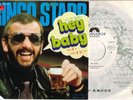 RINGO STARR-HEY BABY RARE JAPAN WHITE LABEL PROMO
