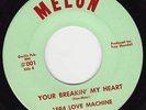 NORTHERN SOUL 45 RPM - 1984 LOVE MACHINE on MELON