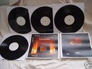 Therion Live Gothic 4 LPs TESTPRESSING +Printout