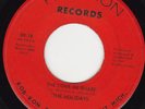 70'S  SOUL 45 RPM -THE HOLIDAYS on ROB-RON RECORDS