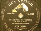 ELVIS PRESLEY 78 rpm O SOLE MIO - RCA 1A2148