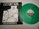 EXTORTION-Degenerate LP GREEN infest punk cult ritual