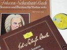 Bach Sonatas&Partitas violin SZERYNG DGG TULIP MINT set