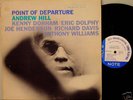 Andrew Hill Point Of Departure Blue Note NY Orig Dolphy