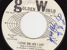 NORTHERN SOUL 45 RPM - TONY MICHAELS on GOLDEN WORLD