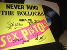 Sex Pistols-Signed Album-Sid Vicious-Very Rare-COA-punk