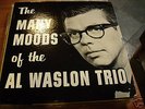 AL WASLON TRIO Many Moods Of LP ALDA piano jazz private