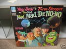 Yogi Bear Three Stooges Mad Mad Dr No LP hanna barbera