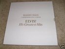 Presley ELVIS HIS GREATEST HITS Wht Readers Digest 8 LP