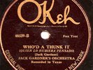 OKEH 40339 JACK GARDNER ORCH./DILLON WHITE VOCAL