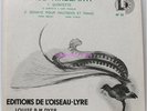 Hindemith Quintette A Vent Français Oiseau Lyre 50's